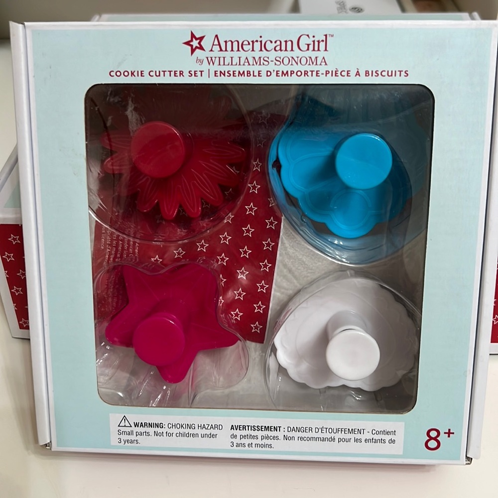 American Girl Cookie Cutter Set